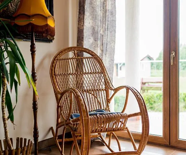 Bursztynowy Dworek Rum i privatbostad Łeba